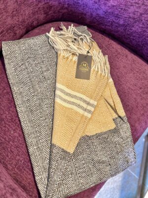 Zigzag Wool Scarf