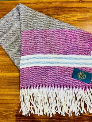 Zigzag Wool Scarf